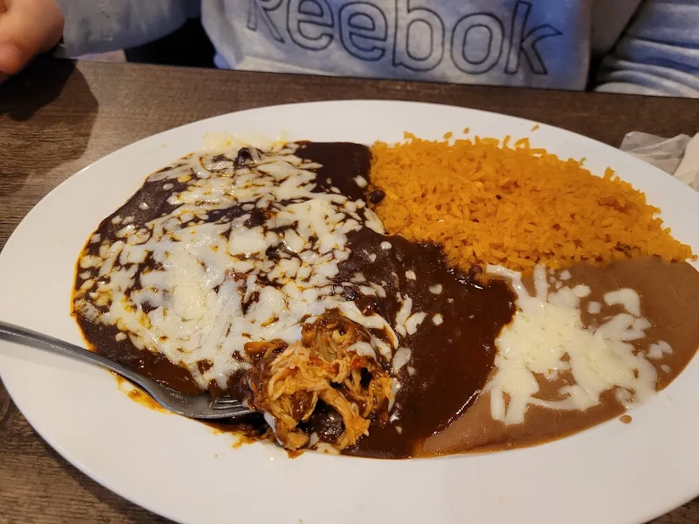 Mole Enchiladas